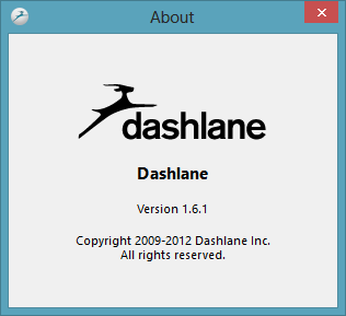 A Dashlane screenshot